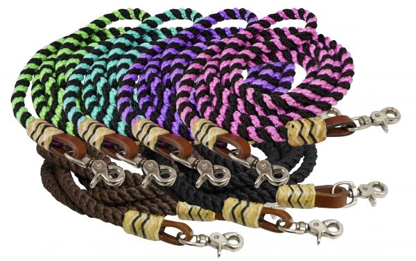 Nylonzügel geschlossen, verschiedene Farben,