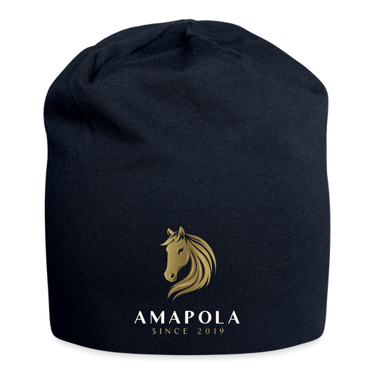 Jersey Beanie - french navy