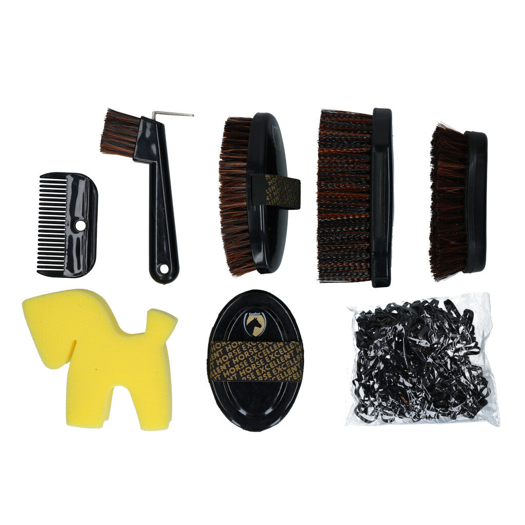 Excellent Horse Grooming Set Junior