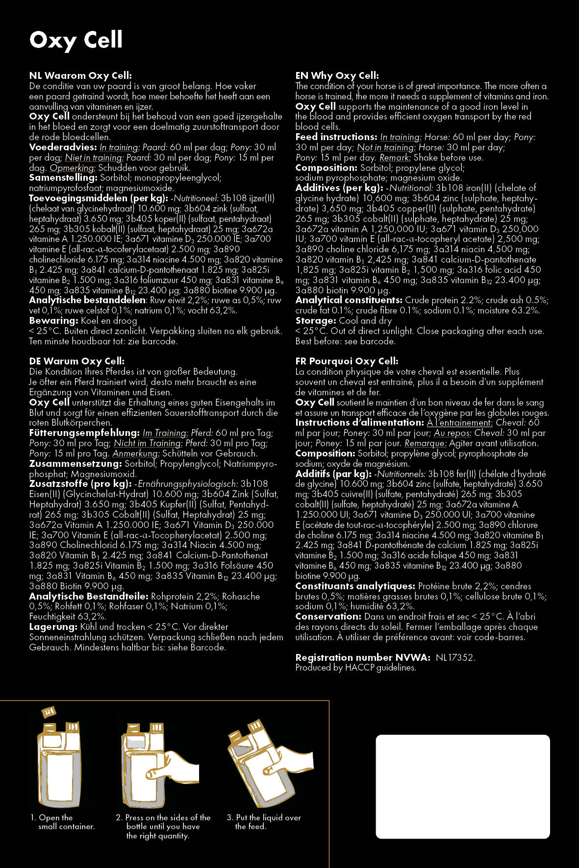 Excellent Horse Oxy Cell 1 l