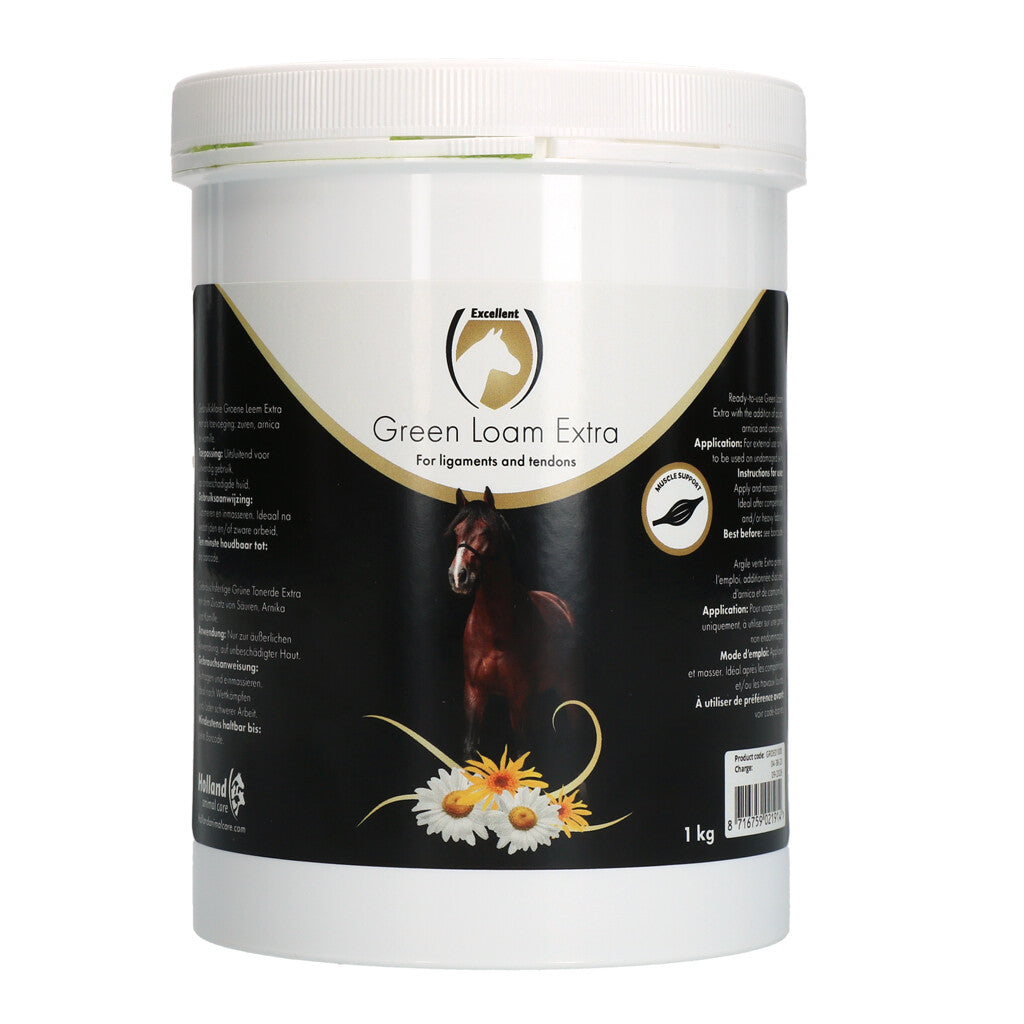 Exellent Horse Grüner Lehm 1 kg