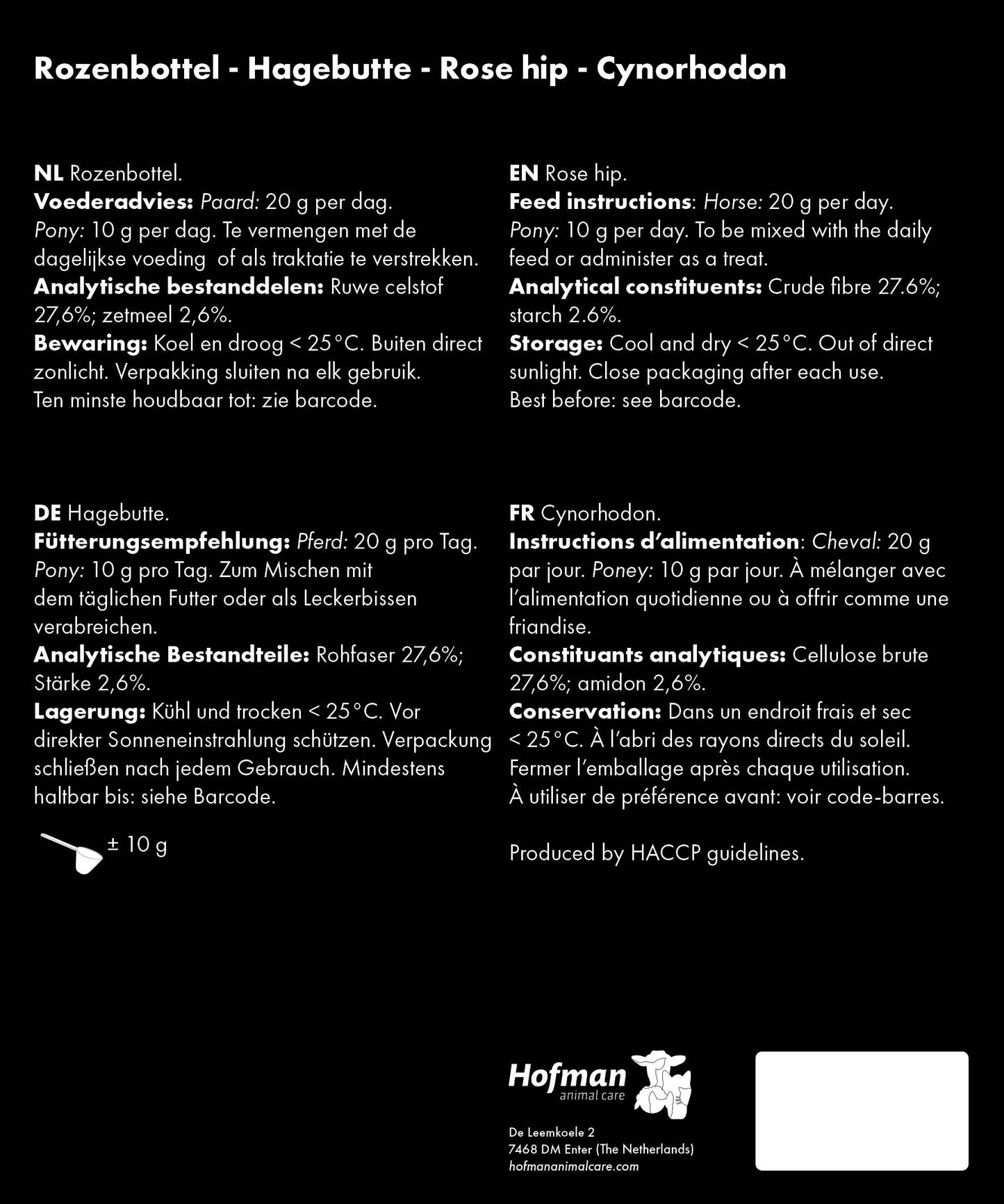 Excellent Horse Herbs Hagebutte 1 kg