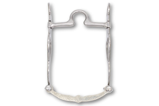 Western Kandare, Spade Bit, 11,5 cm, Curb Bit,