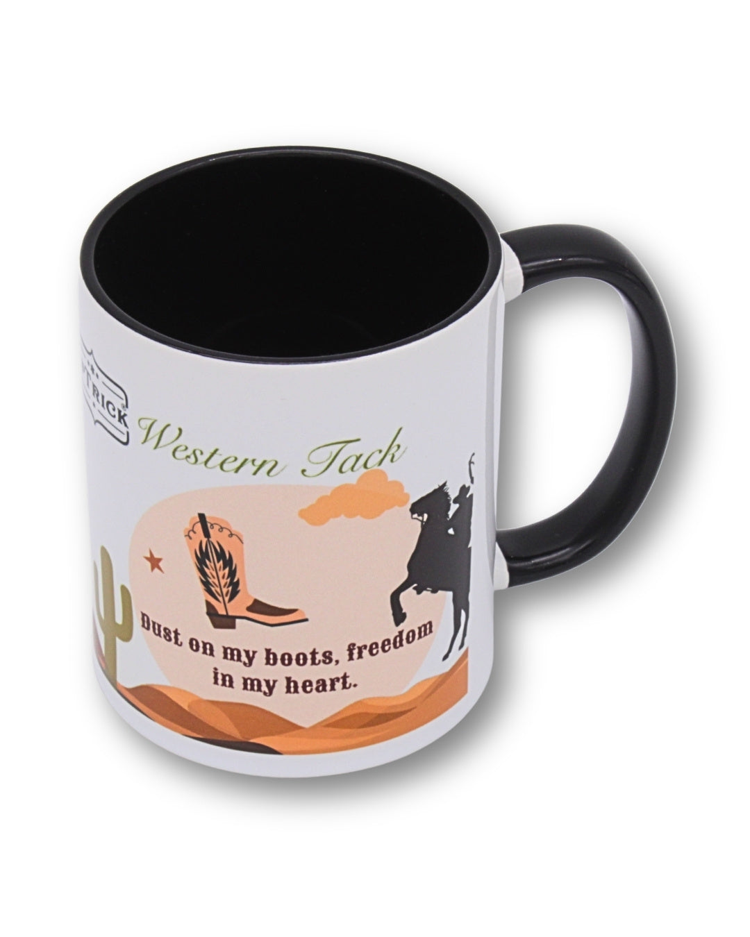 Keramik Tasse Western Style,