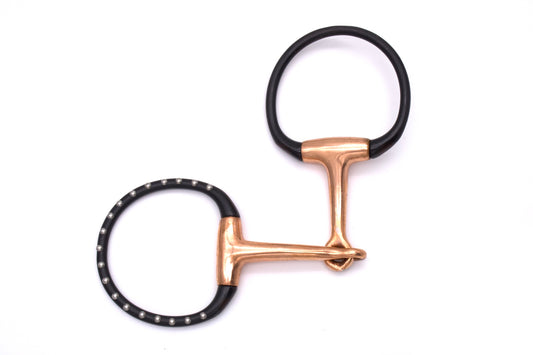 eggbutt Snaffle Westernbit, Westerngebiss 12,5 cm,