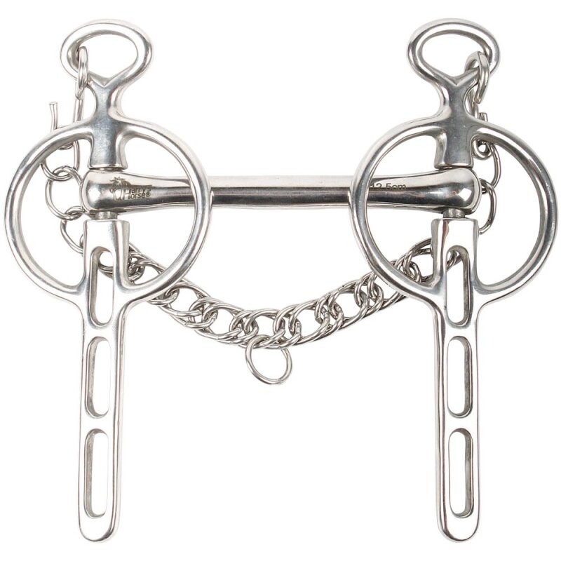 Liverpoolkandare 3 Schlüssellöcher Stange Messing 14mm