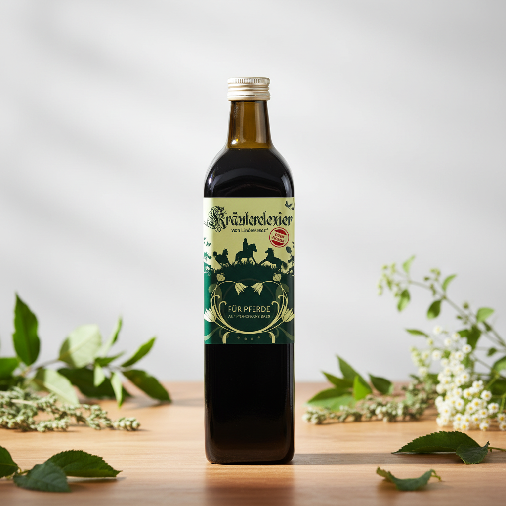 Kräuterelexier für Pferde Zuckerfrei: 750 ml