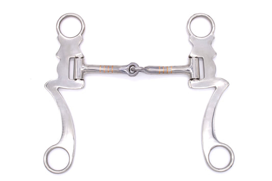 Snaffle Show Westernbit mit Shanks 12,5 cm,
