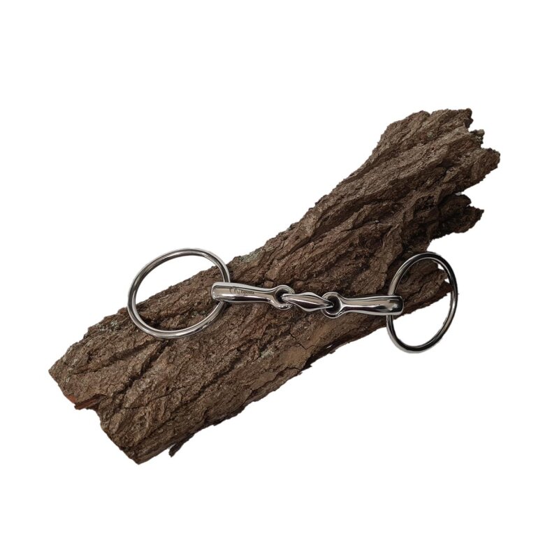 Wassertrense, doppelt gebrochen, Edelstahl (8,0cm bis 19,5cm)