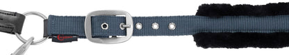 Halfter mit Webpelz-Polsterung Cordano smoked-blue,