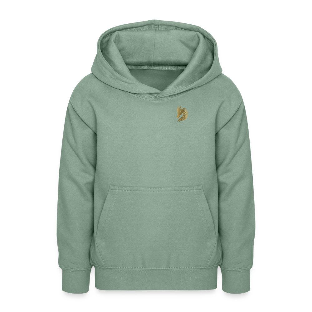 Teen Hoodie - steel green
