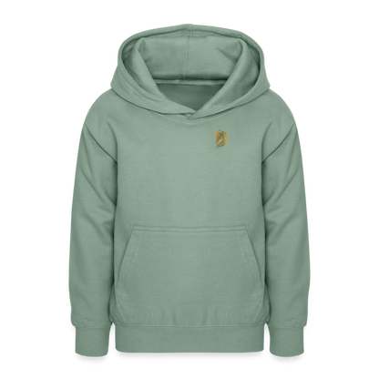 Teen Hoodie - steel green