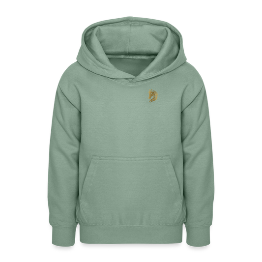 Teen Hoodie - steel green
