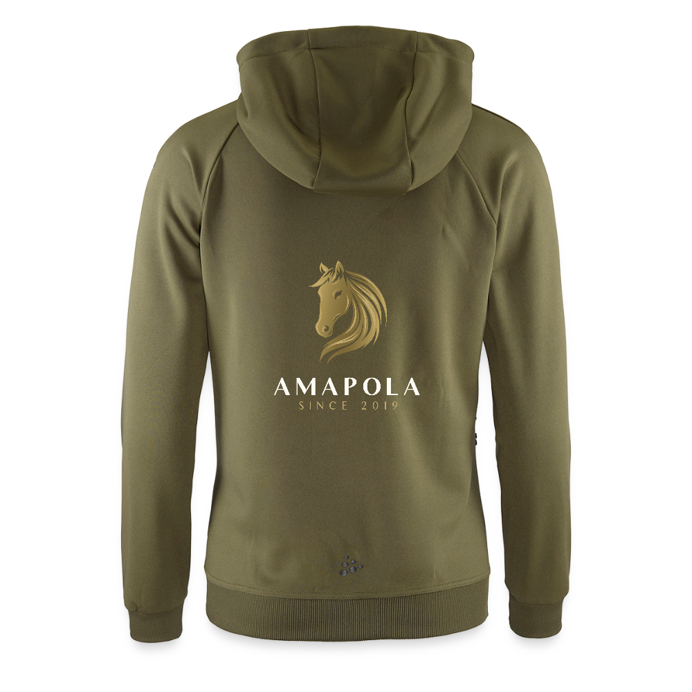 CRAFT ADV Unify Frauen Kapuzenjacke - Khaki Grün