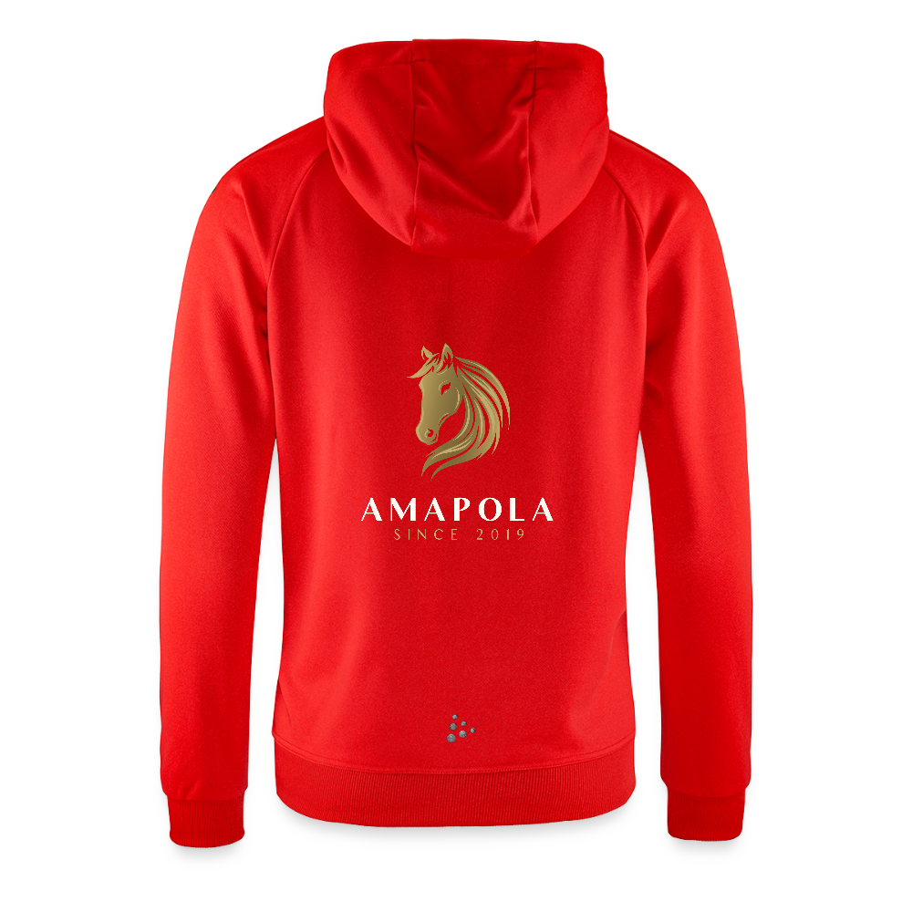 CRAFT ADV Unify Frauen Kapuzenjacke - Rot