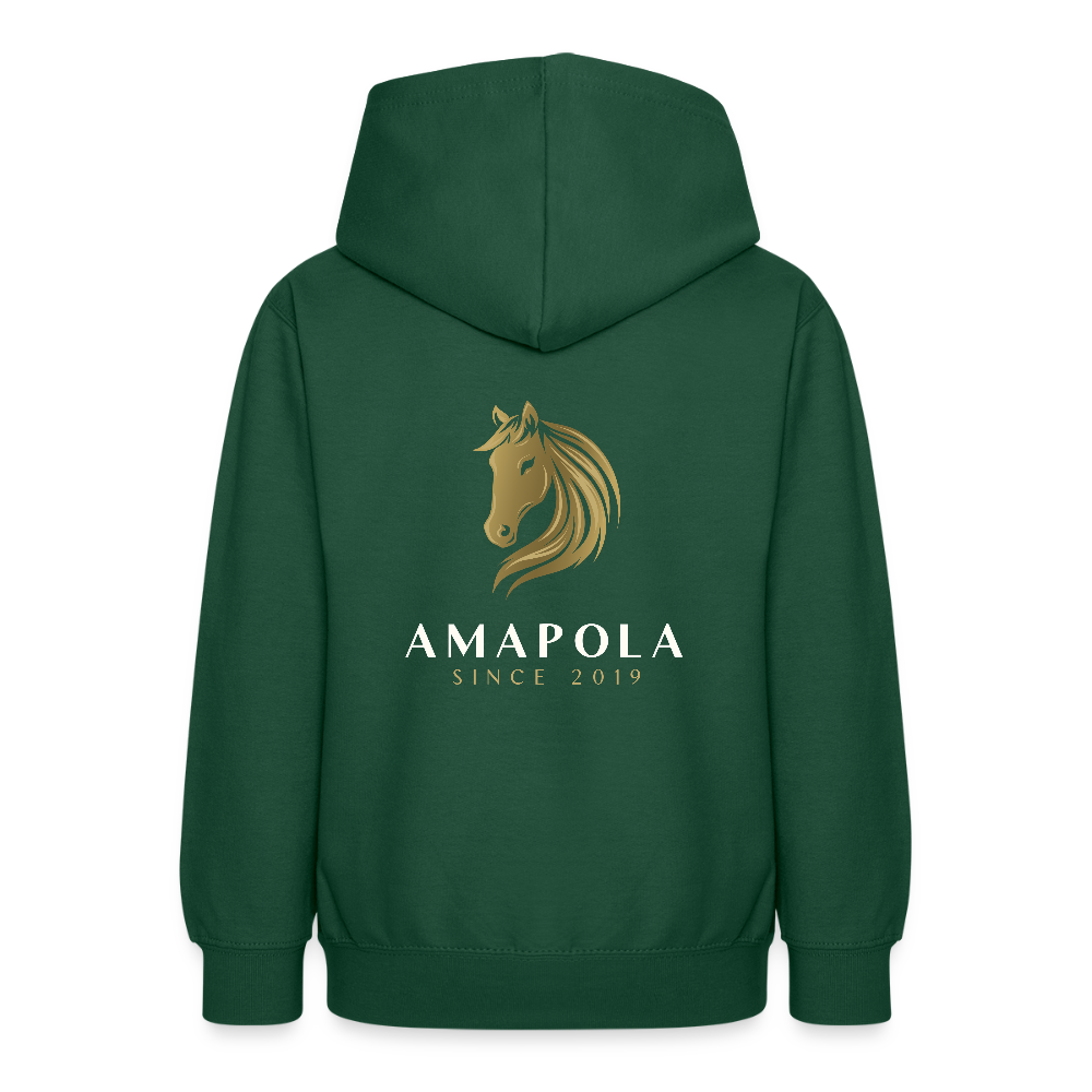 Teen Hoodie - bottle green