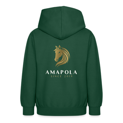 Teen Hoodie - bottle green