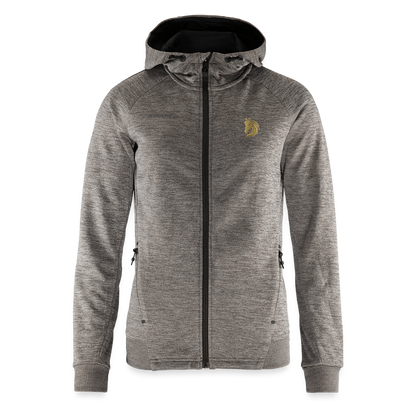 CRAFT ADV Unify Frauen Kapuzenjacke - Dunkelgrau meliert