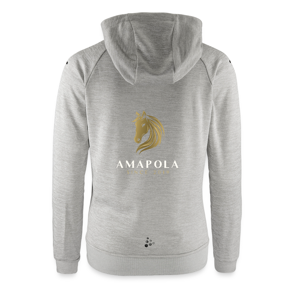 CRAFT ADV Unify Frauen Kapuzenjacke - Grau meliert