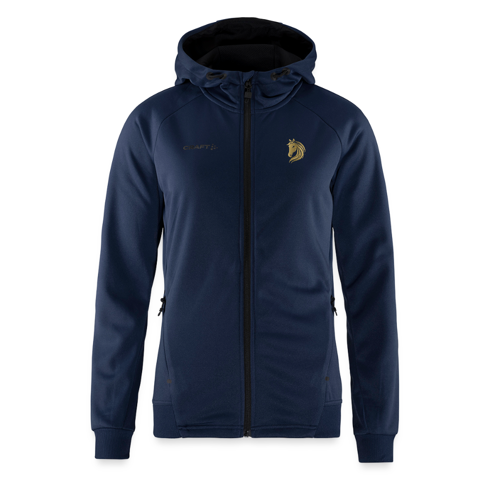 CRAFT ADV Unify Frauen Kapuzenjacke - Dunkelnavy
