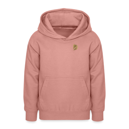 Teen Hoodie - dusky rose