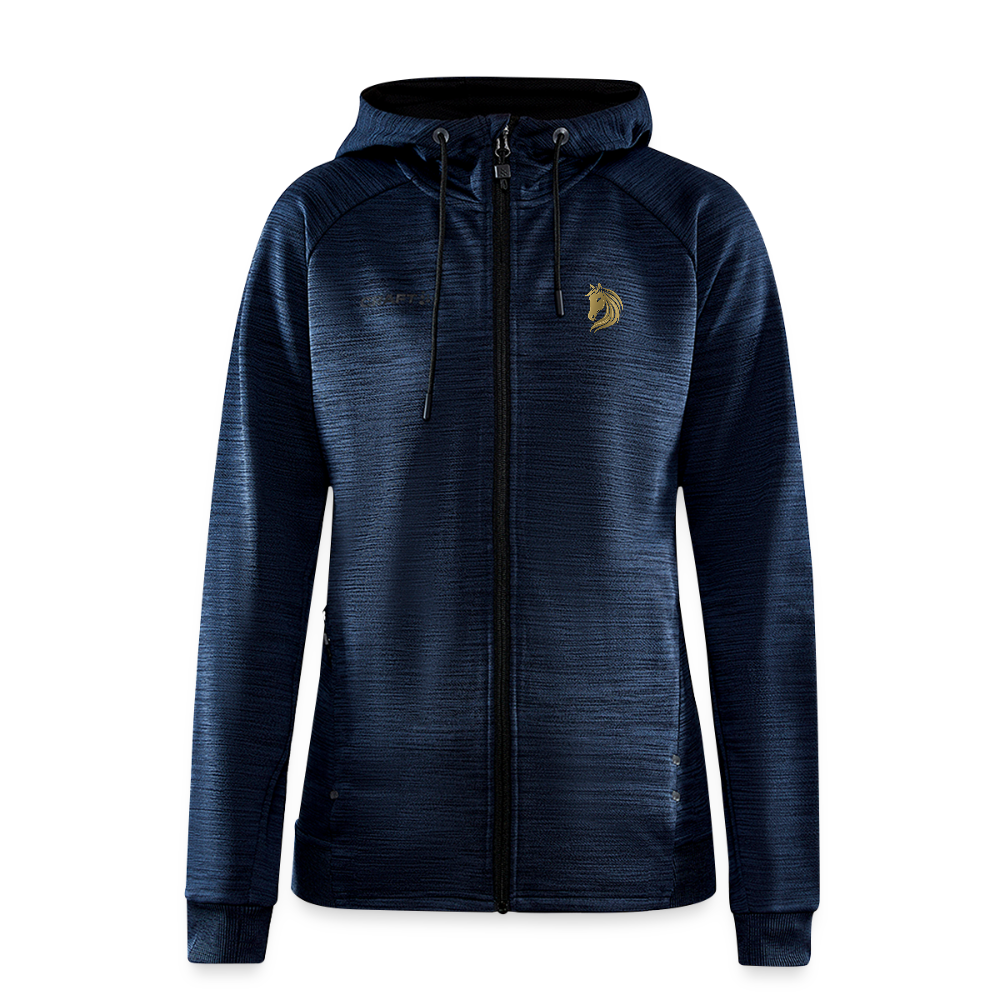 CRAFT ADV Unify Frauen Kapuzenjacke - Navy meliert