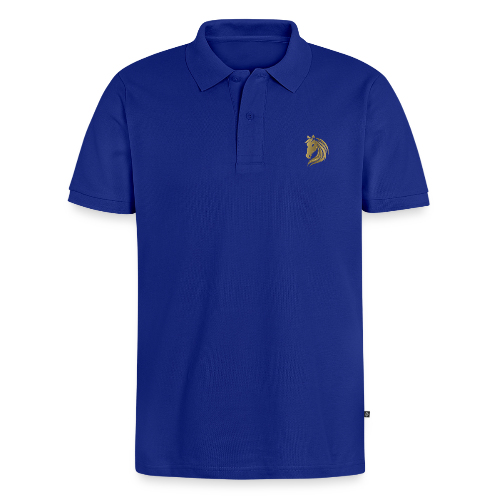 Men's Premium Organic Polo Shirt - royal blue