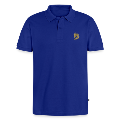 Men's Premium Organic Polo Shirt - royal blue