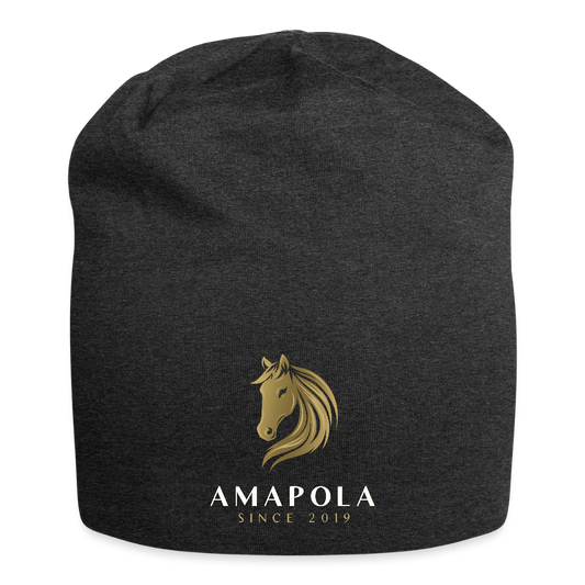 Jersey Beanie - charcoal grey