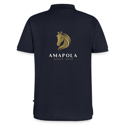 Men's Premium Organic Polo Shirt - navy