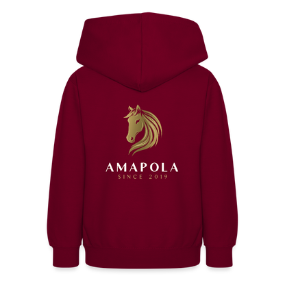 Teen Hoodie - bordeaux
