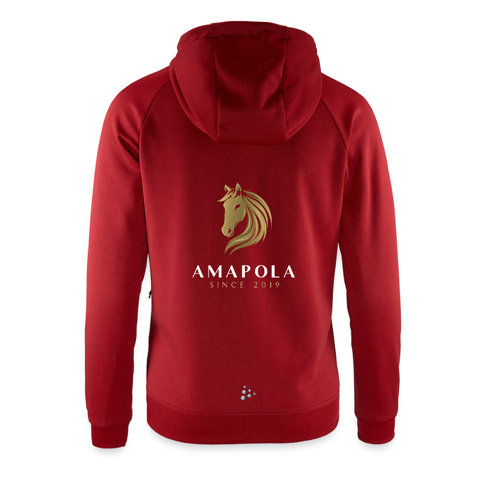 CRAFT ADV Unify Frauen Kapuzenjacke - Dunkelrot