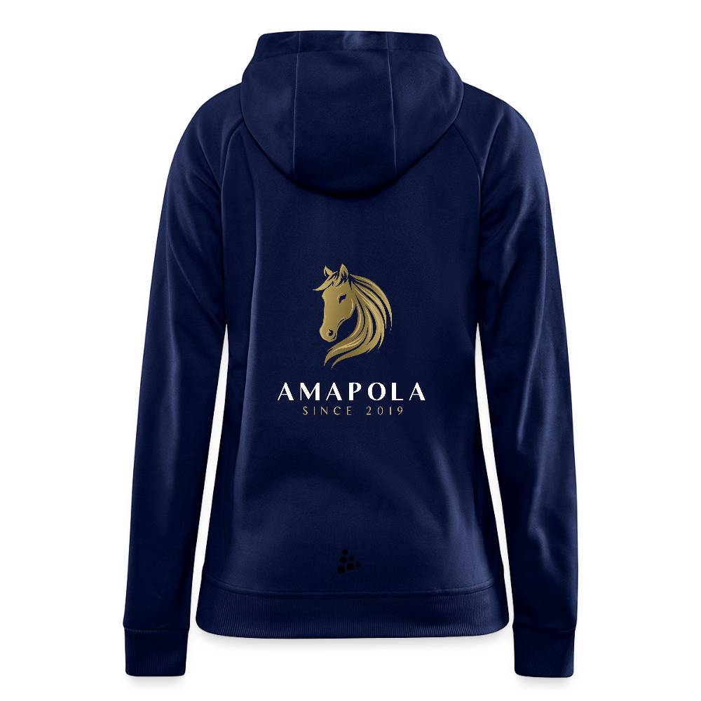 CRAFT ADV Unify Frauen Kapuzenjacke - Dunkelnavy