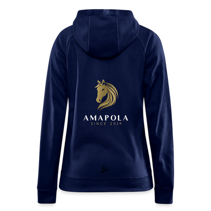 CRAFT ADV Unify Frauen Kapuzenjacke - Dunkelnavy