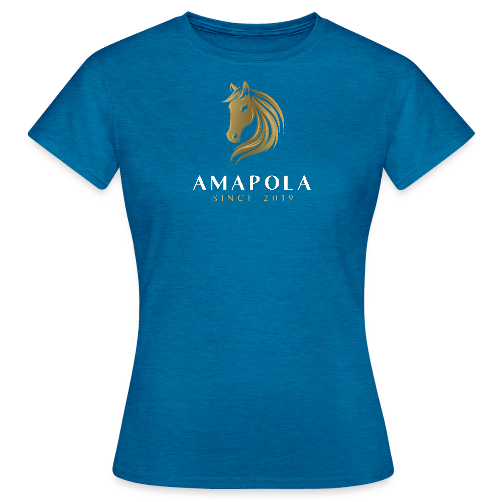 Women's T-Shirt - antique blue sapphire heather
