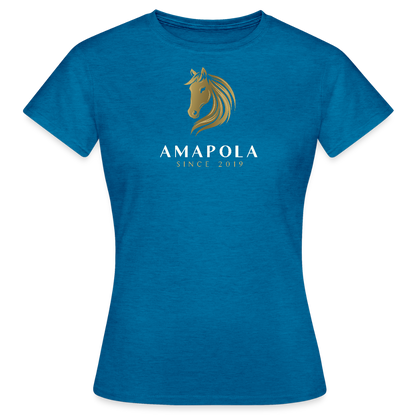 Women's T-Shirt - antique blue sapphire heather