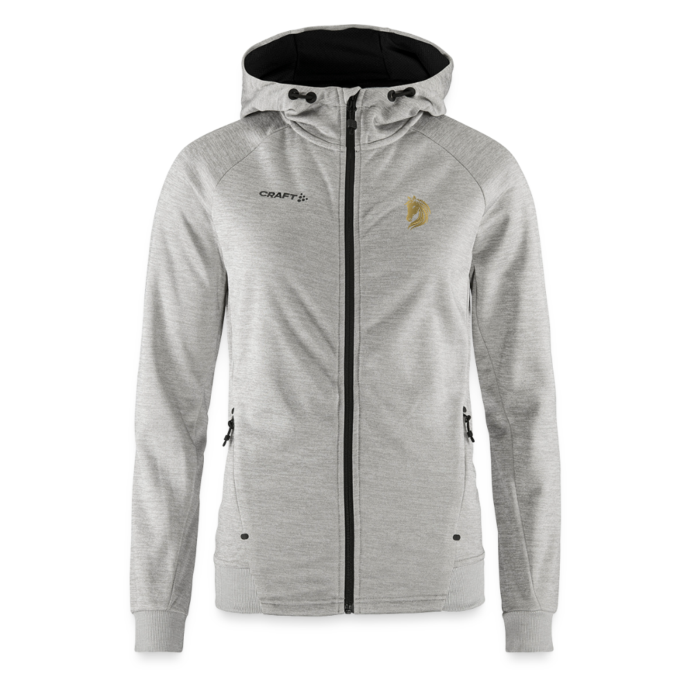 CRAFT ADV Unify Frauen Kapuzenjacke - Grau meliert
