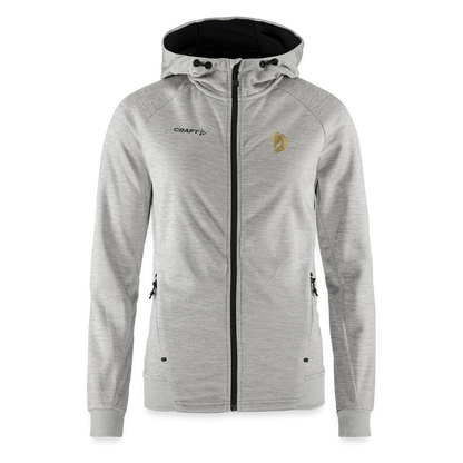 CRAFT ADV Unify Frauen Kapuzenjacke - Grau meliert