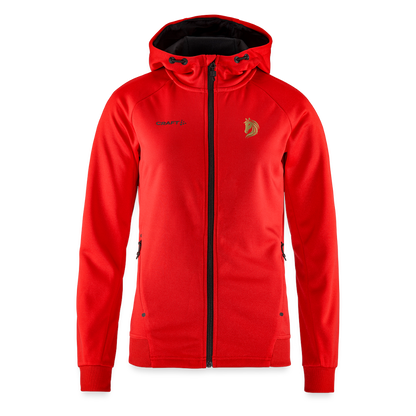 CRAFT ADV Unify Frauen Kapuzenjacke - Rot