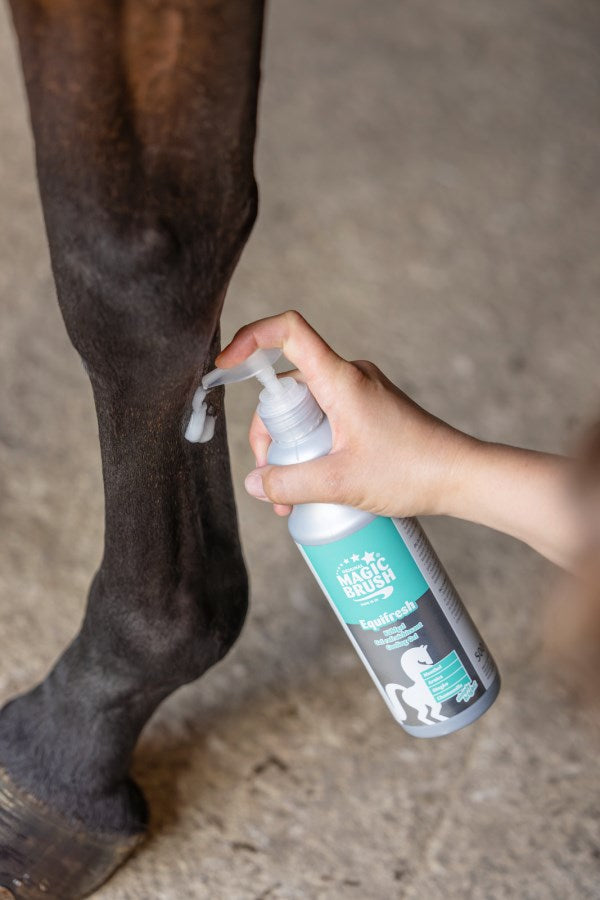 Kühlgel equifresh für Pferd und Reiter mit Arnika, Menthol, Ginkgo und Kamille,