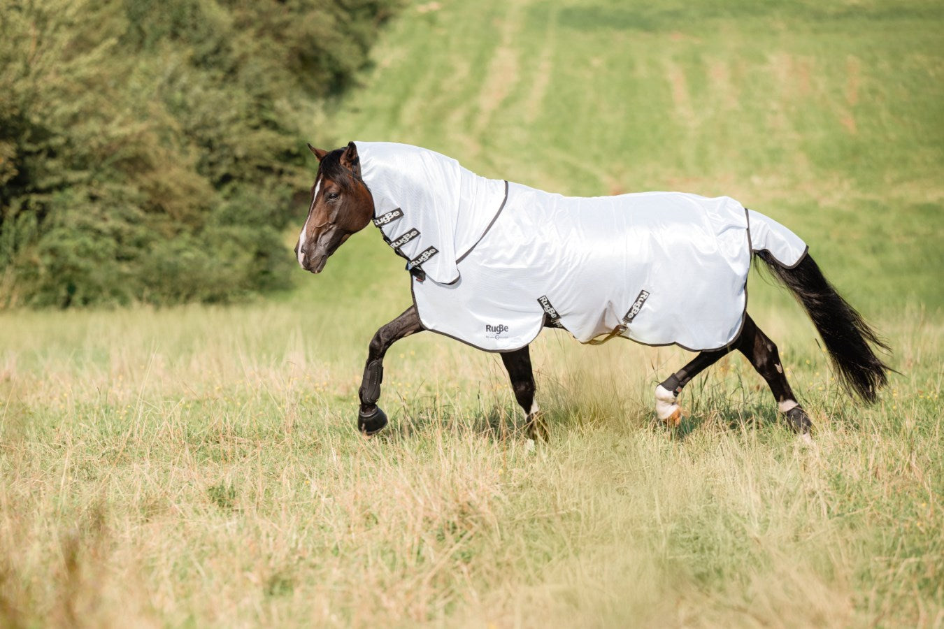 RugBe SuperFly Fliegendecke mit abnehmbarem Halsteil,