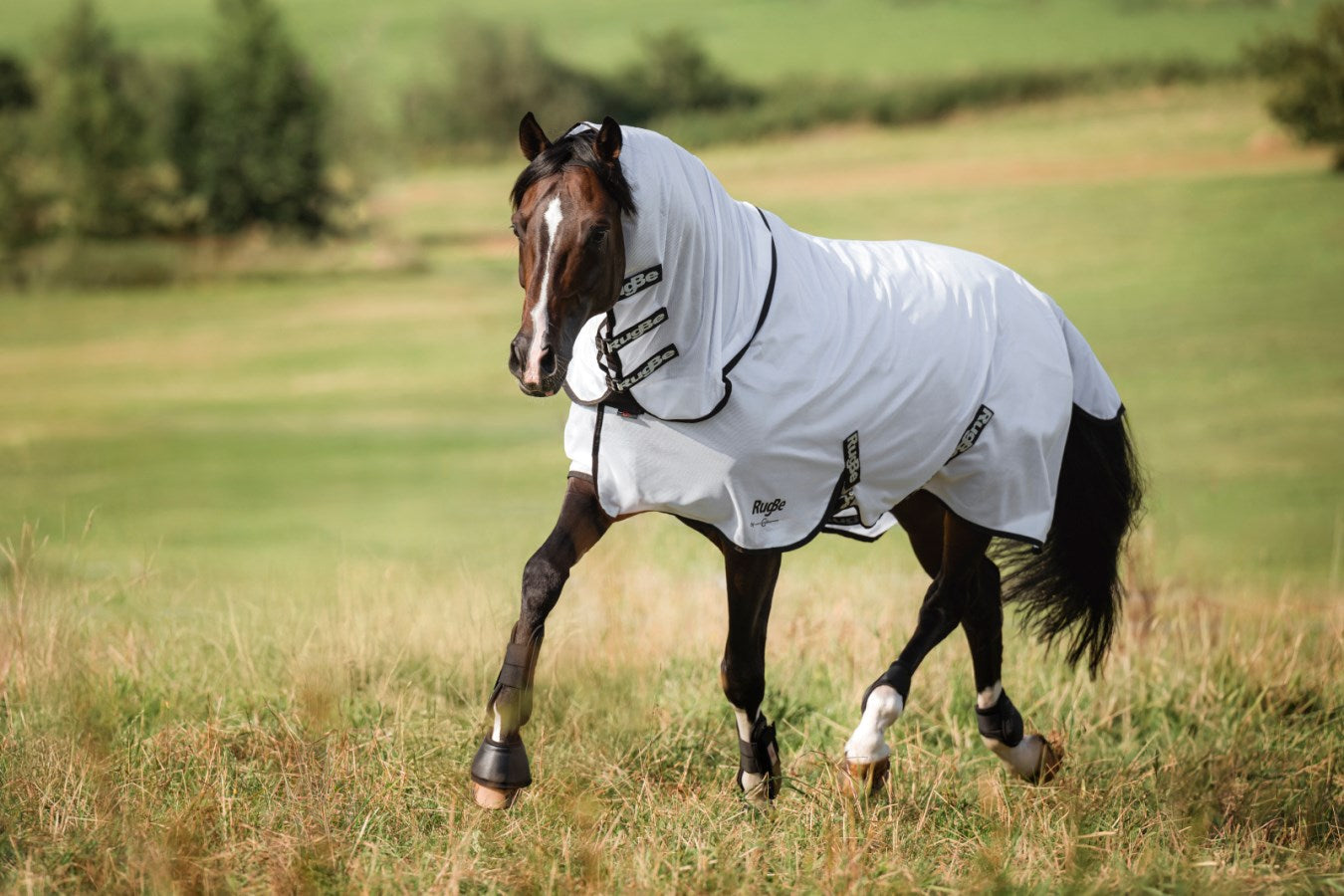 RugBe SuperFly Fliegendecke mit abnehmbarem Halsteil,