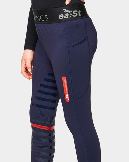 eaSt REGGINGS R1 Kinder Midnight Blue - Vorderansicht frische Farben maximaler Tragekomfort
