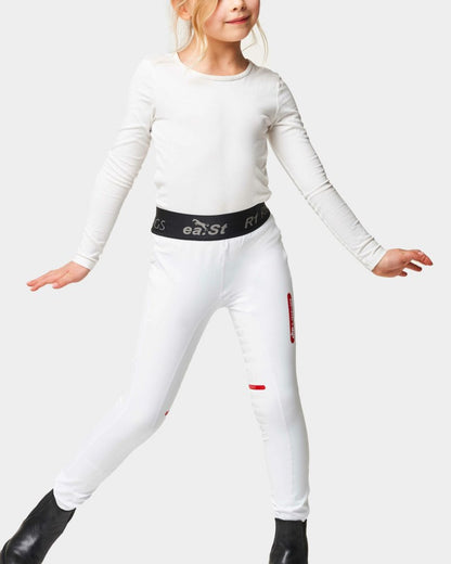 eaSt REGGINGS R1 Kinder Weiß - Detailansicht schmutzabweisend atmungsaktiv wie zweite Haut
