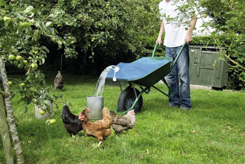 H2GO Bag, Wasserbehälter für Schubkarren 80 Liter,