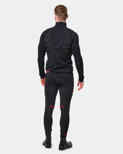 eaSt Hybrid Jersey - Nahaufnahme konstante Körpertemperatur für Muskulatur
