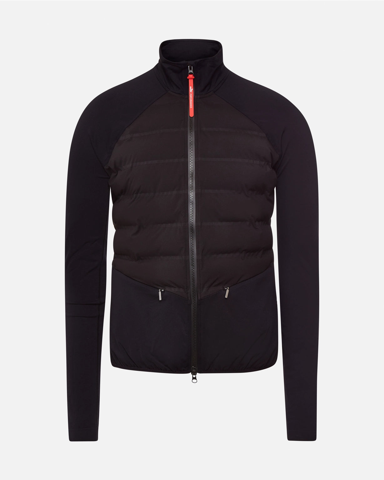 eaSt Hybrid Jersey - Vorderansicht wattierter Brustbereich wasser- und windabweisend
