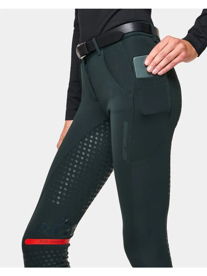 eaSt R2 Performance Dressage - Detailansicht Flatlock-Verarbeitung elastische flache Nähte
