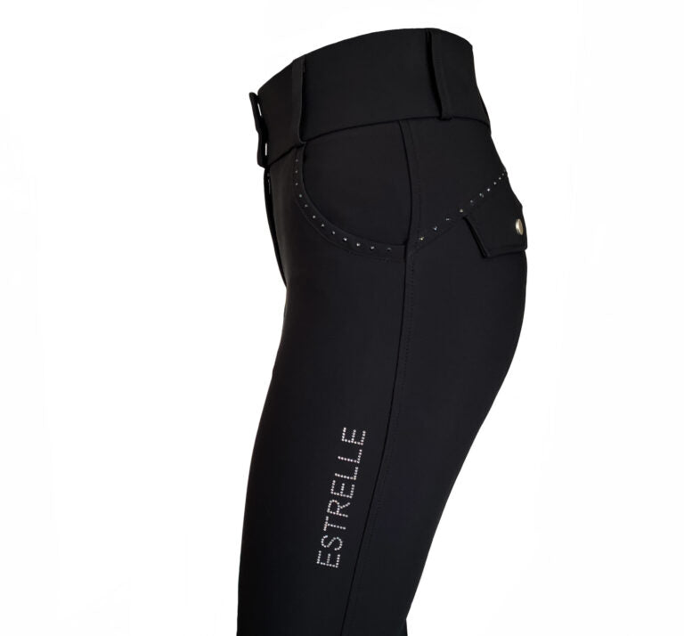 Estrelle B1 Signature Reithose Neu: mit Silikon Knie-Grip