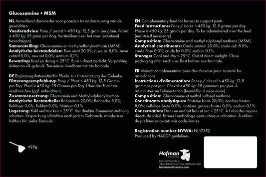 Excellent Horse Glucosamine + MSM 1 kg